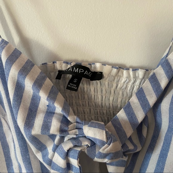 Rampage Striped Tank Top - Picture 3 of 4